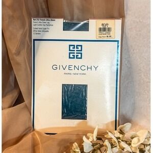 Givenchy French Ultra‎ Sheer Leg Pantyhose Vintage